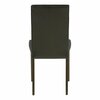 Monarch Specialties Dining Chair, Set Of 2, Side, Upholstered, Kitchen, Dining Room, Brown Leather Look, Brown Wood Legs I 1303